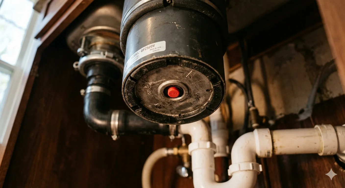 Garburator Reset Button