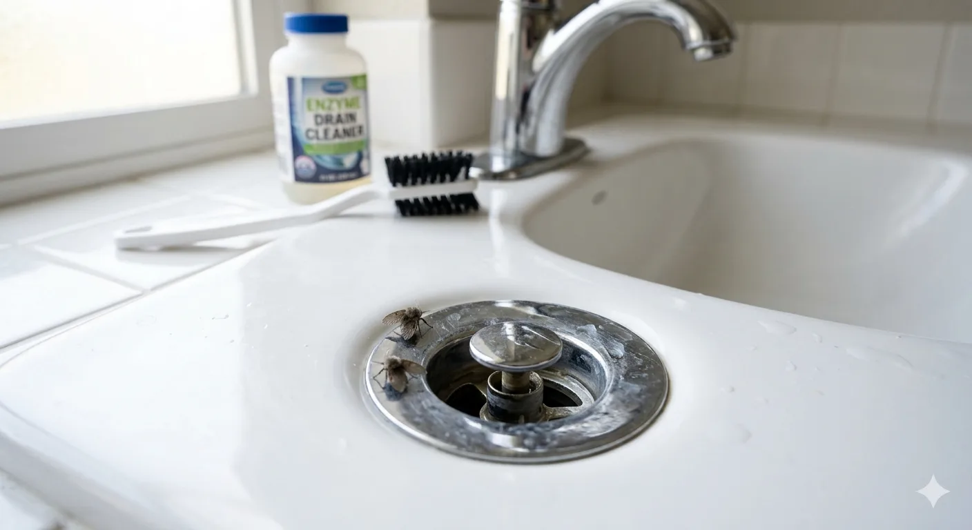 how to get rid of sewer flies