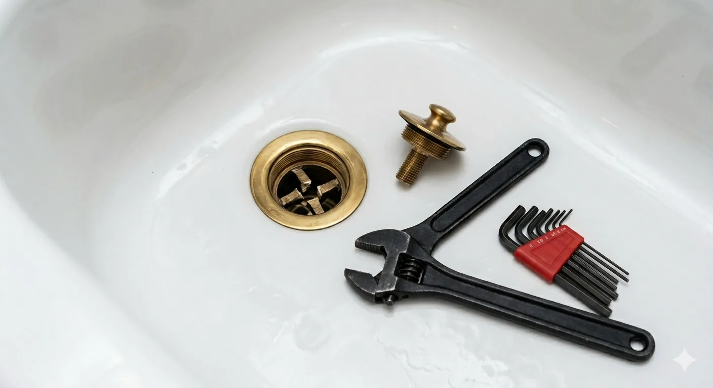 how to remove bathtub drain