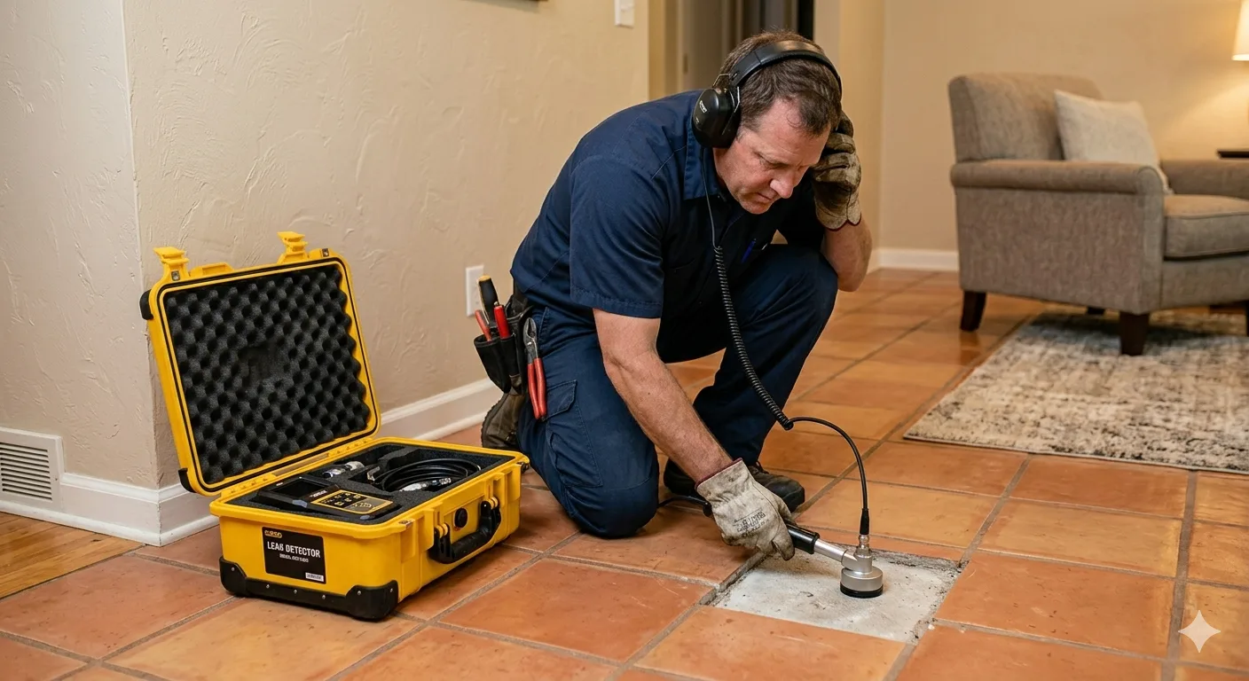 slab leak repair near me