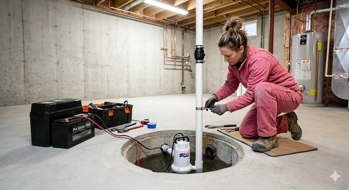 sump pump installation near me
