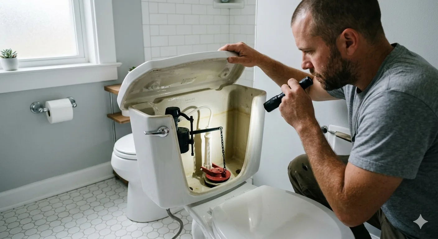 toilet not flushing