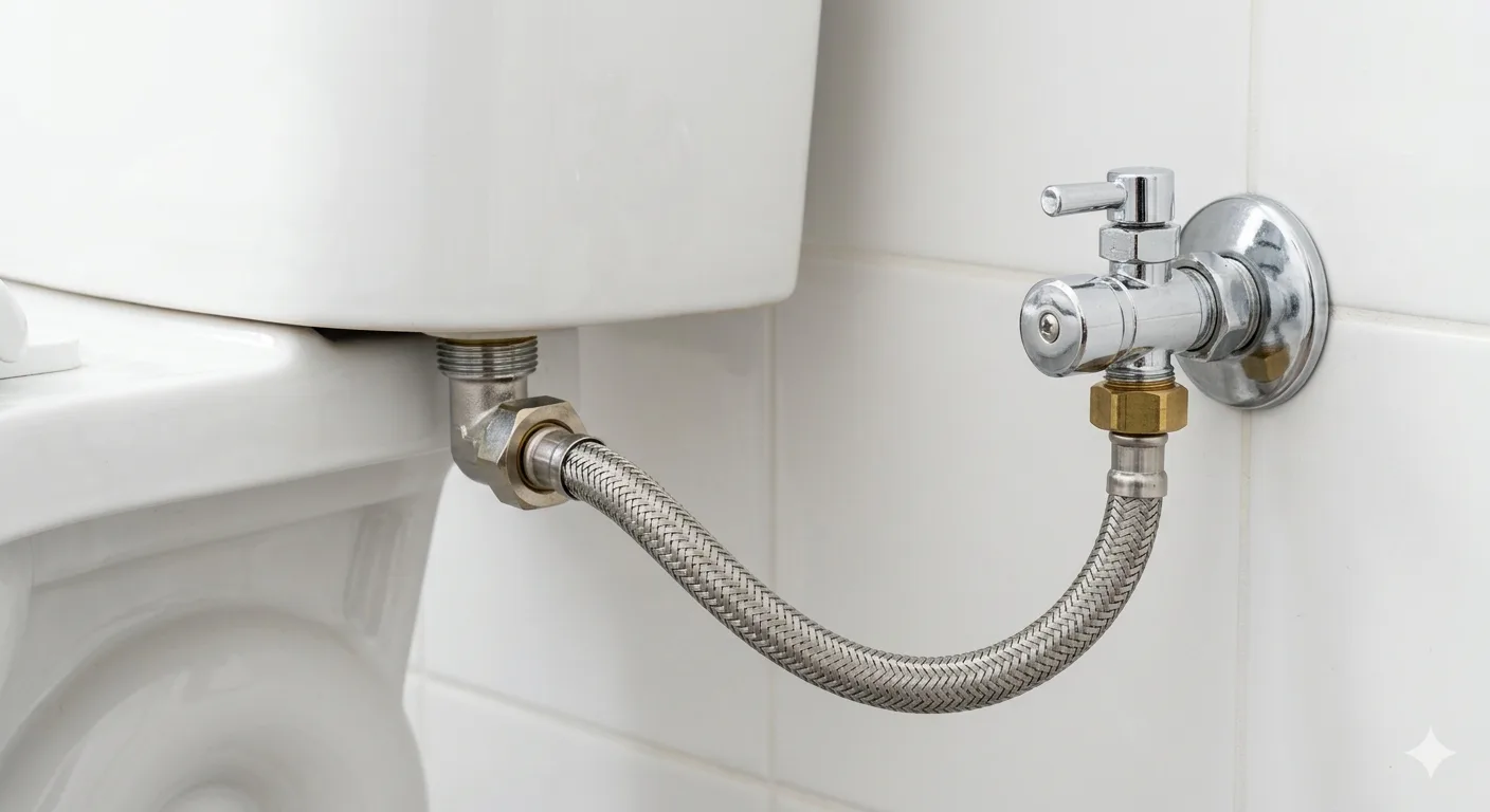 toilet water supply line